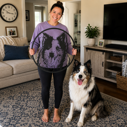 Custom Metal Pet Portrait | Personalized Steel Wall Art